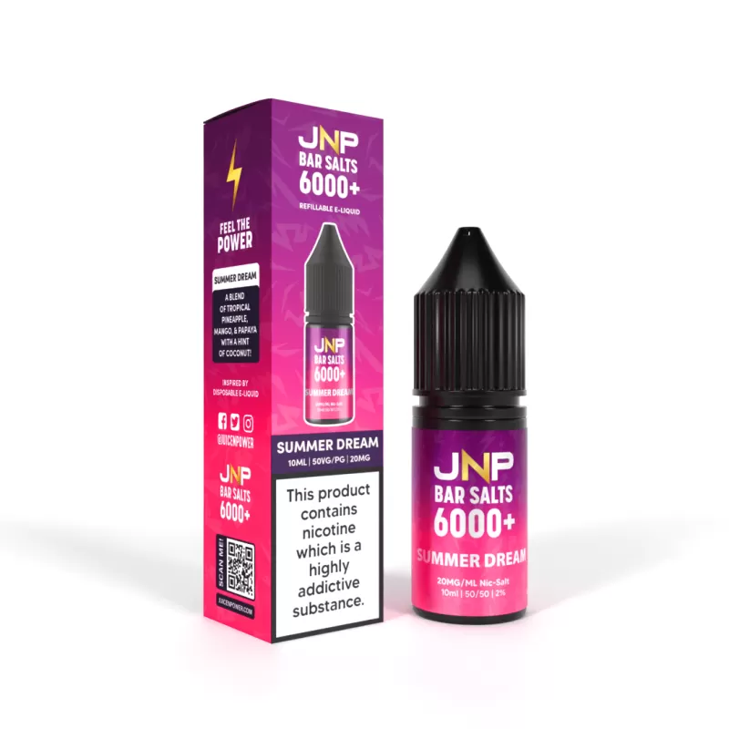 10mg JNP Juice N Power Nic Salt E-liquid 10ml - Image 3