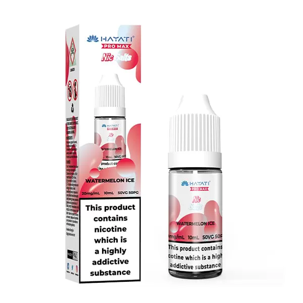 Box Of 10 – 20mg Hayati Crystal Pro Max Nic Salts 10ml - Image 3