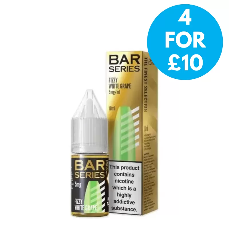 5mg Bar Series Gold Edition Nic Salts 10ml