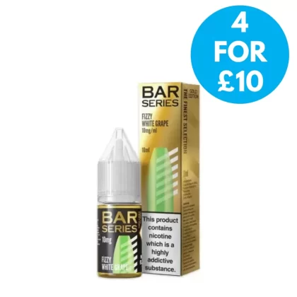 10mg Bar Series Gold Edition Nic Salts 10ml