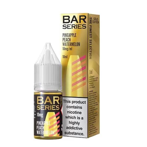 10mg Bar Series Gold Edition Nic Salts 10ml - Image 2