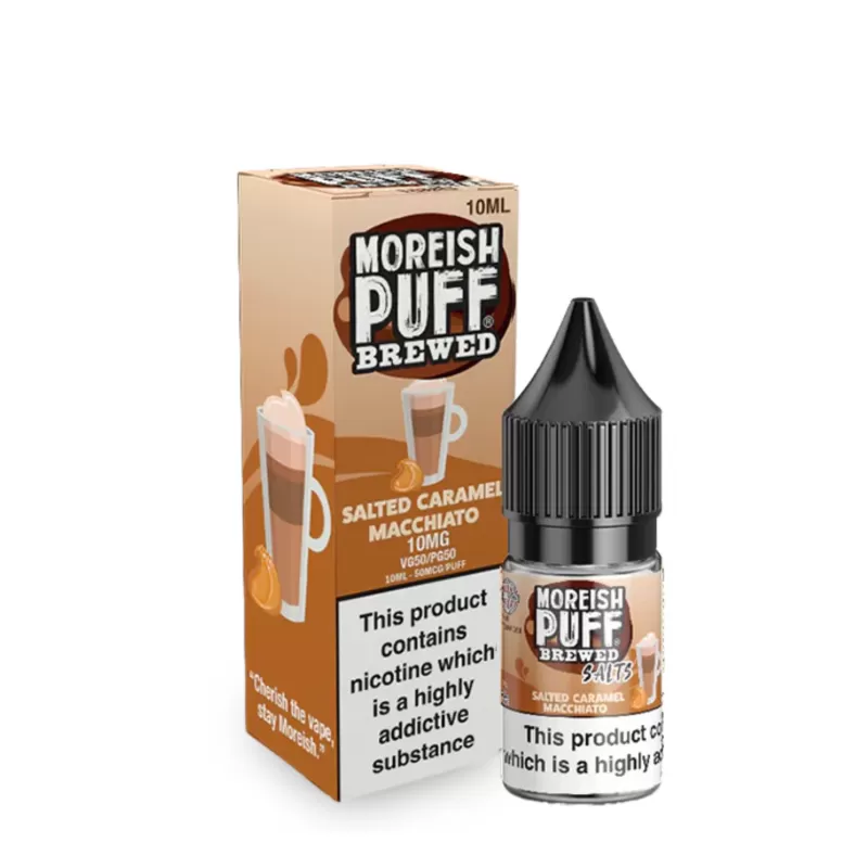 10mg Moreish Puff Brewed Coffee Nic Salts 10ml - Image 2