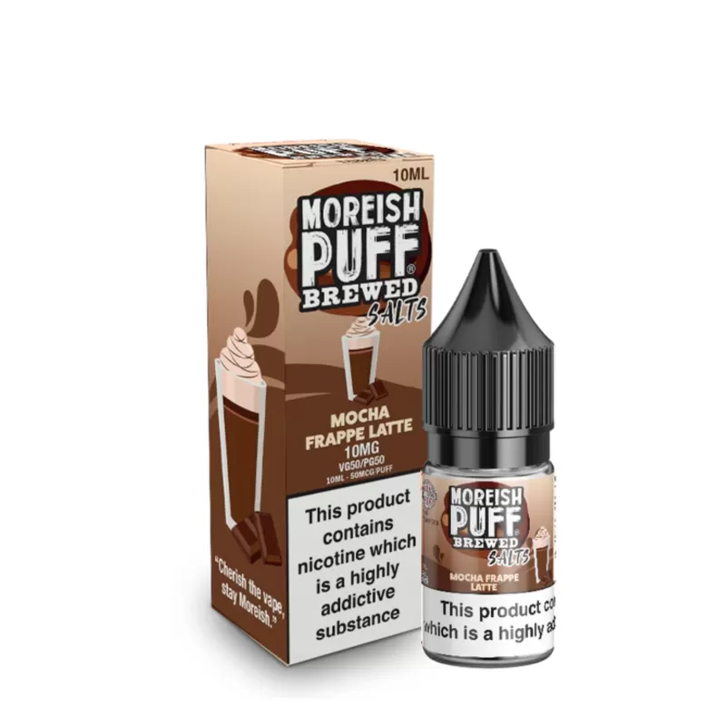 10mg Moreish Puff Brewed Coffee Nic Salts 10ml - Image 3