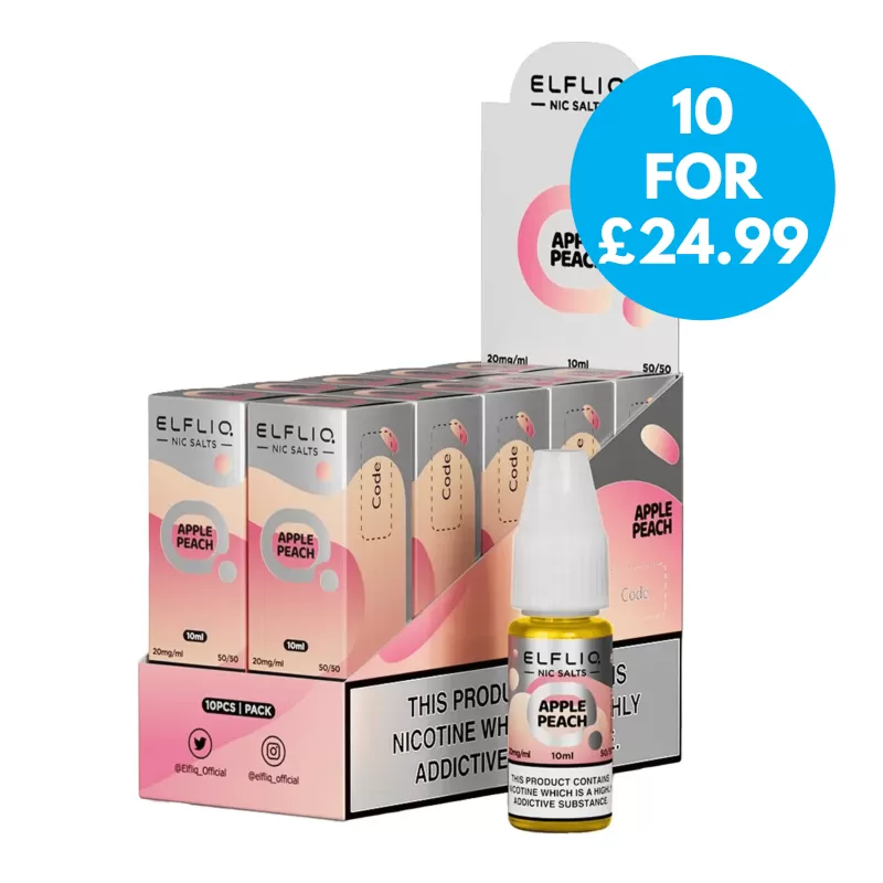 Box Of 10 – 20mg (2.0%) ELFLIQ By Elf Bar