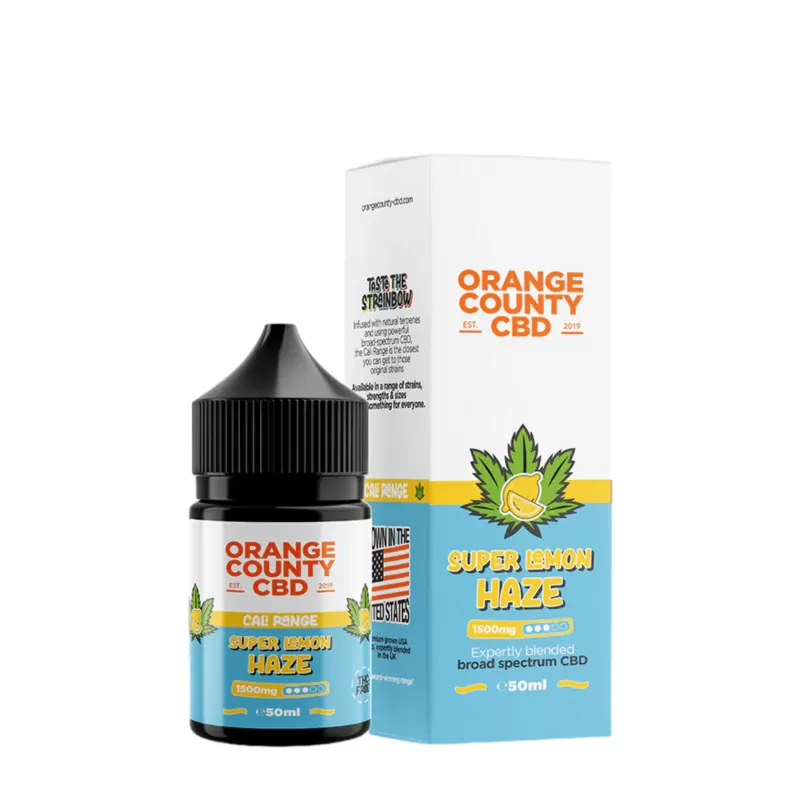 Orange County CBD 2500mg E-Liquid 50ml - Image 3