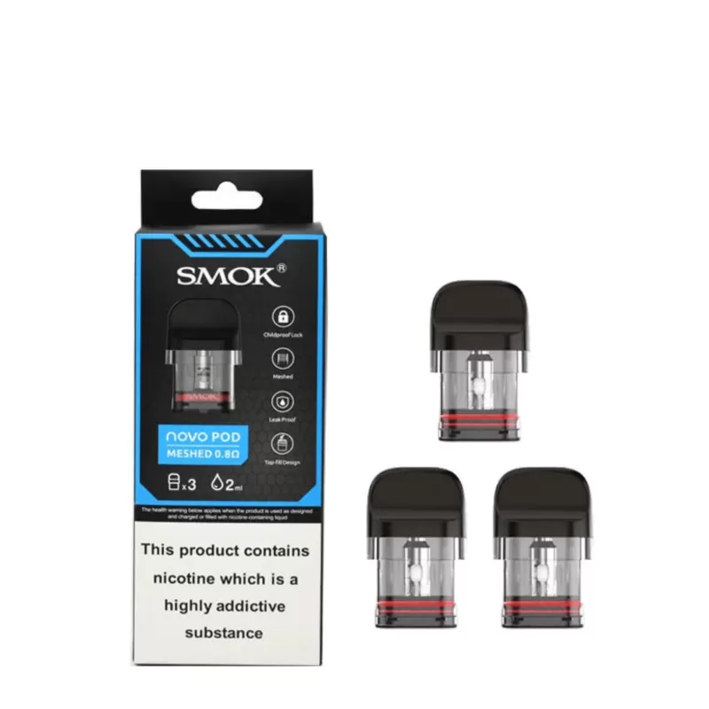 Smok Novo Meshed Replacement Pods 2ml