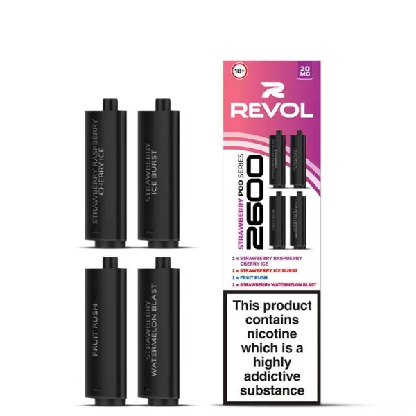 Revol 2600 4 In 1 Prefilled Replacement Pods
