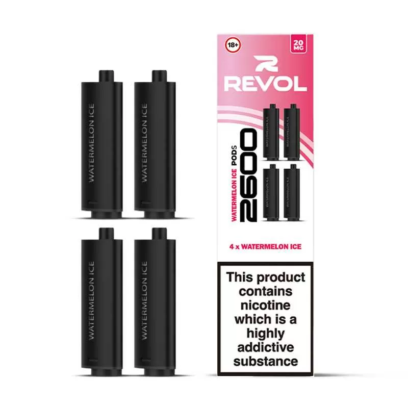 Revol 2600 4 In 1 Prefilled Replacement Pods - Image 2