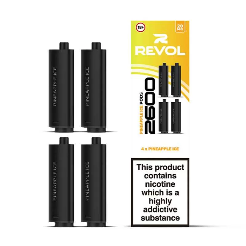 Revol 2600 4 In 1 Prefilled Replacement Pods - Image 3
