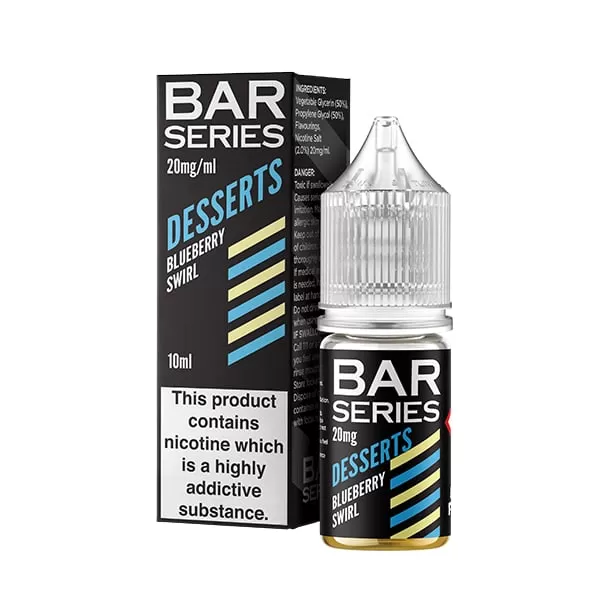 20mg (2.0%) Bar Series Nic Salt Desserts Range 10ml - Image 2