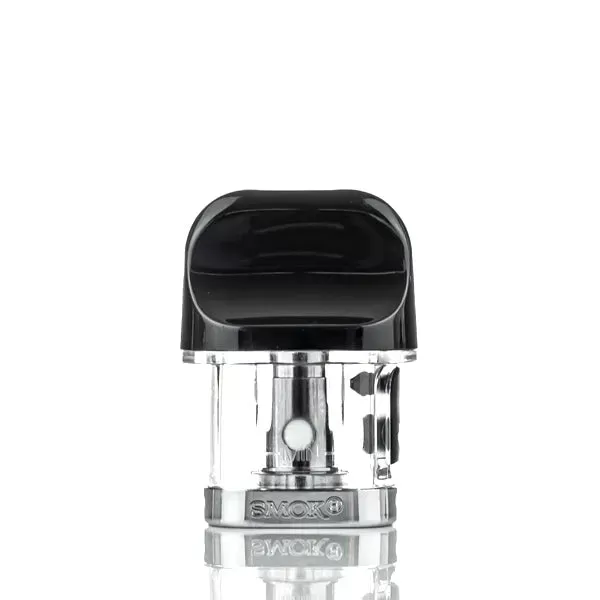 SMOK Novo X Replacement Pods - Pack of 3 - 0.8 ohm Meshed (Bright Black) - Image 2