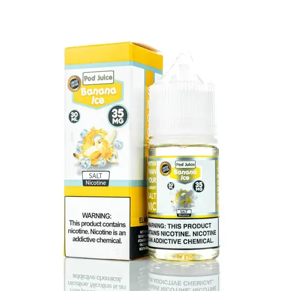 Pod Juice Salt - Banana Freeze - 30ml - 35mg