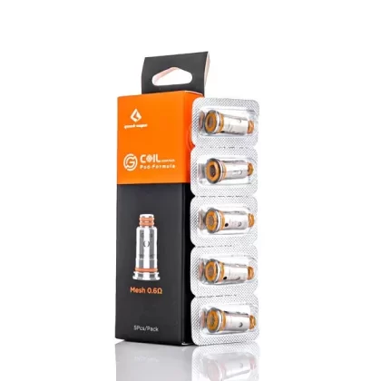 GeekVape G Series Replacement Coils - Pack of 5 - 0.8 ohm Mesh