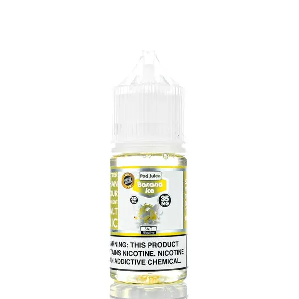 Pod Juice Salt - Banana Freeze - 30ml - 35mg - Image 2