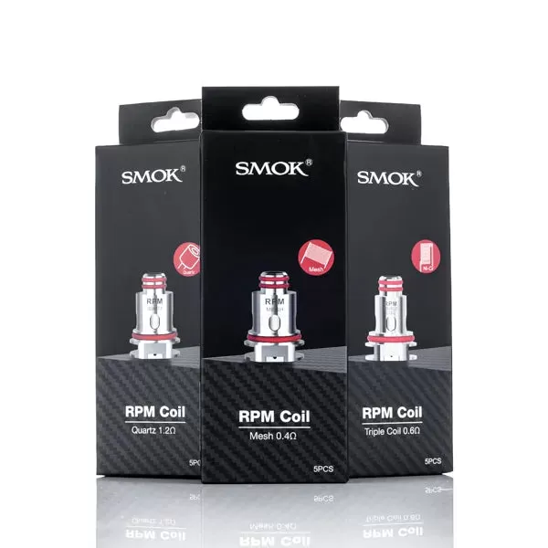 SMOK RPM Replacement Coils - Pack of 5 - 0.6 ohm Triple