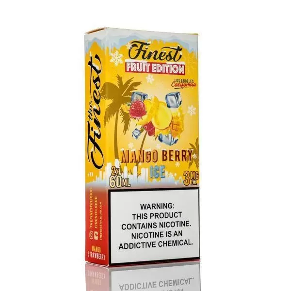 The Finest E-Liquid - Fruit Edition - Mango Berry ICE - 120ml (DISCONTINUED) - 3mg - Image 3