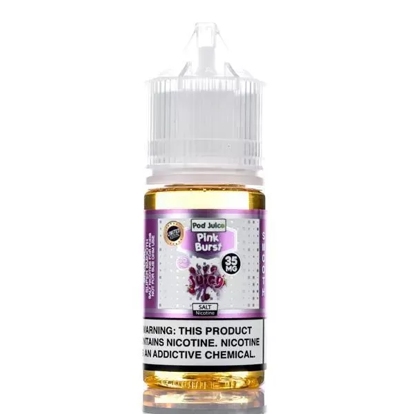 Pod Juice Salt - Pink Burst - 30ml - 55mg - Image 2