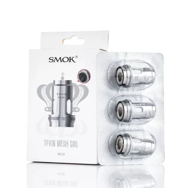 SMOK TFV16 Mesh Replacement Coils - Pack of 3 - 0.2 Conical Mesh