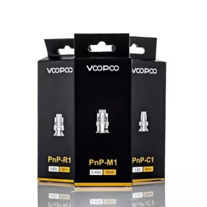 VooPoo PnP Replacement Coils - Pack of 5 - Pack of 5 - 0.3 ohm PnP VM1