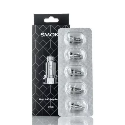 SMOK Nord Replacement Coil Pack - Pack of 5 - 0.6 ohm Nord Regular DC