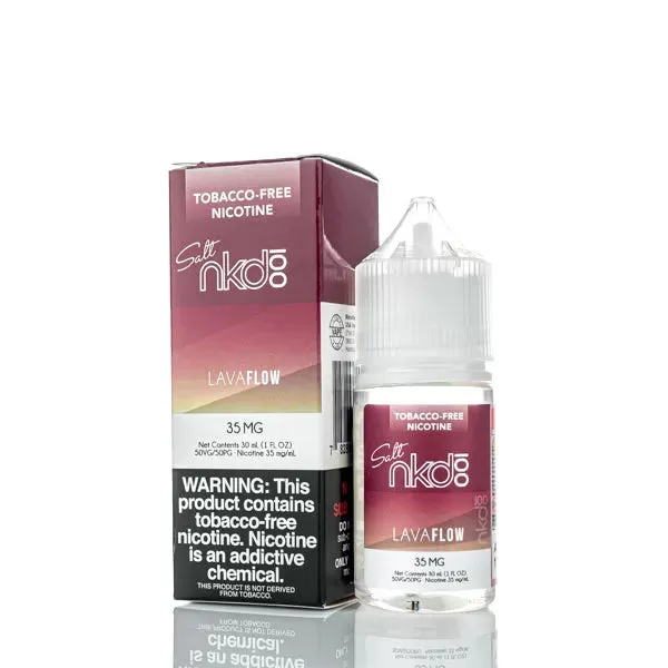 Nkd 100 Salt E-Liquid - Lava Flow - 30ml - 35mg