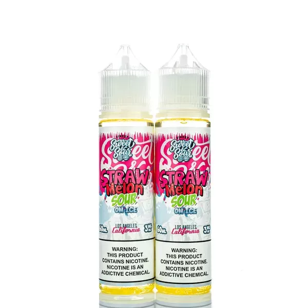The Finest E-Liquid - Sweet & Sour - Strawmelon Sour ICE - 120ml (DISCONTINUED) - 6mg - Image 2