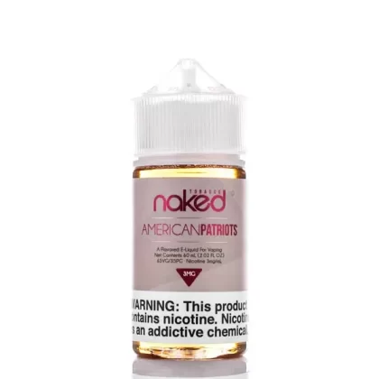 Naked 100 Tobacco - American Patriot - 60ml - 3mg