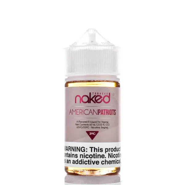 Naked 100 Tobacco - American Patriot - 60ml - 3mg