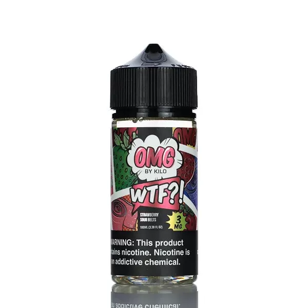 OMG E-Liquid - WTF - 100ml - 3mg - 100ml - Image 2