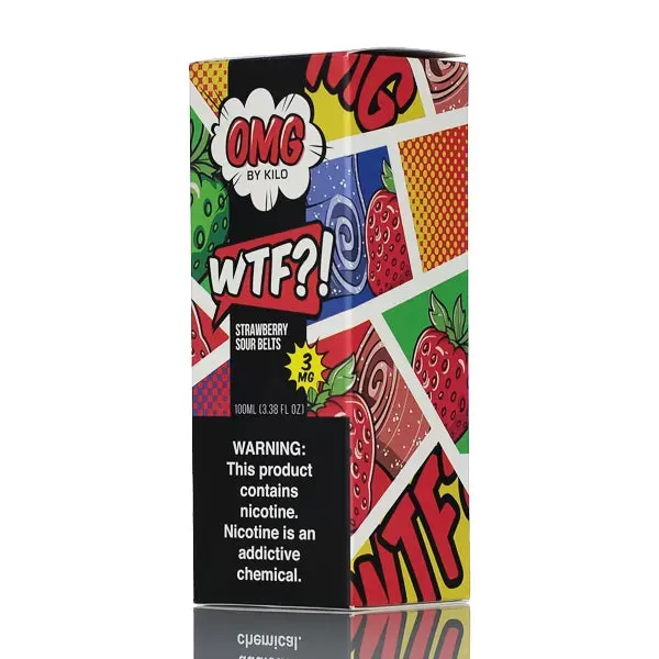 OMG E-Liquid - WTF - 100ml - 3mg - 100ml - Image 3