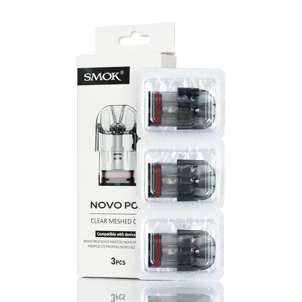 SMOK Novo Replacement Cartridge - Pack of 3 - 1.2 ohm Novo Replacement Cartridges - 2ml (DISCONTINUED) - Image 2