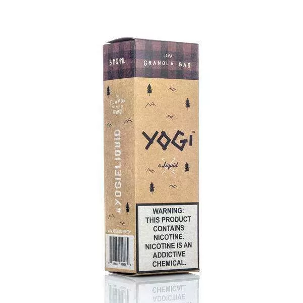 Yogi E-Liquid - Java Granola Bar - 60ml - 3mg - Image 3