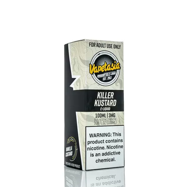 Vapetasia - Killer Kustard - 100ml - 12mg - Image 3