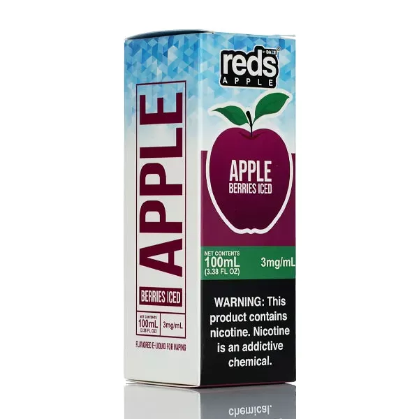 7 Daze - Reds Apple ICED eJuice Berries - 100ml - 6mg - Image 3