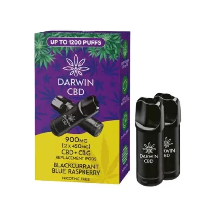 Darwin CBD 900mg Prefilled Pods X2 - Cherry Lime