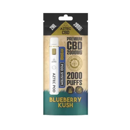 Aztec CBD 2000mg Starter Prefilled Pod Kit - Fruit Punch