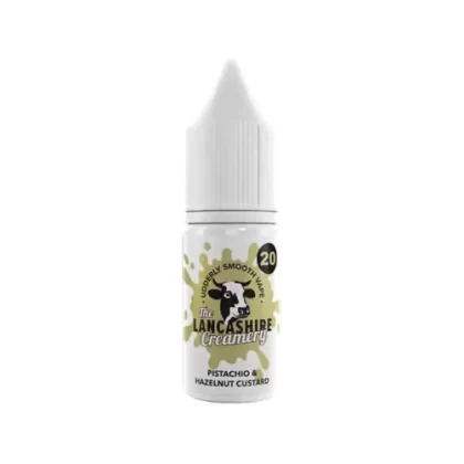 The Lancashire Creamery Pistachio & Hazelnut Custard Nic Salt - 10mg