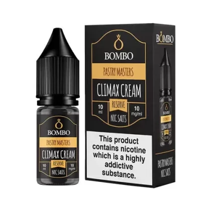Bombo Pastry Masters Climax Cream Reserve Nic Salt - 20mg