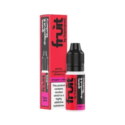 Supergood Fruit Guava Dragon Fruit & Blueberry Nic Salt - 10mg