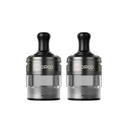 Voopoo PnP X MTL+DTL Replacement Pod Cartridges X2 - Black (DTL)
