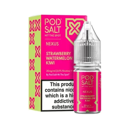 Pod Salt Nexus Strawberry Watermelon Kiwi Nic Salt - 5mg