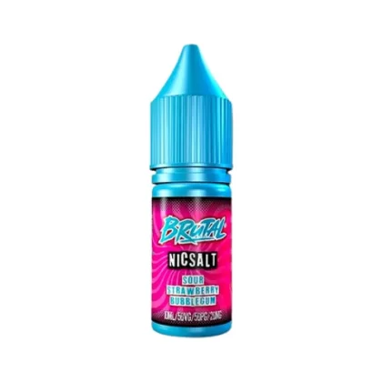 Just Juice Brutal Sour Strawberry Bubblegum Nic Salt - 20mg