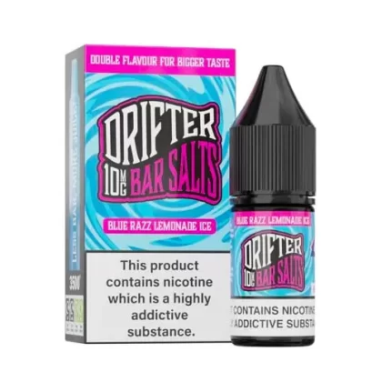 Drifter Bar Salts Blue Razz Lemonade Ice Nic Salt - 10mg