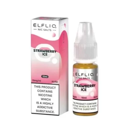 ELFLIQ Strawberry Ice Nic Salt - 20mg