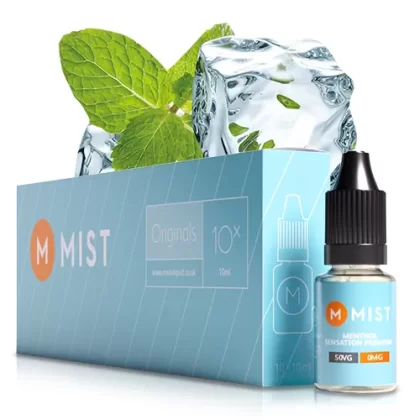 Menthol Sensation Premium E Liquid (10x10ml) - Medium 12mg