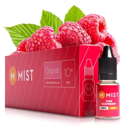 Pink Raspberry E Liquid (10x10ml) - 30PG/70VG (Extra Vapour) / Medium 12mg