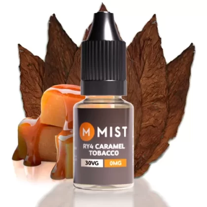 RY4 Caramel Tobacco E Liquid 10ml - 30PG/70VG (Extra Vapour) / LOW 6mg