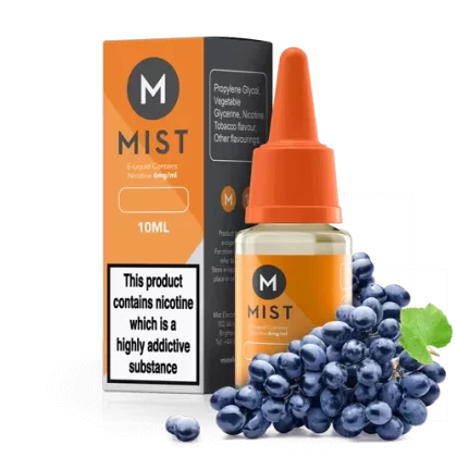 Purple Grape E Liquid 10ml - 30PG/70VG (Extra Vapour) / Medium 12mg