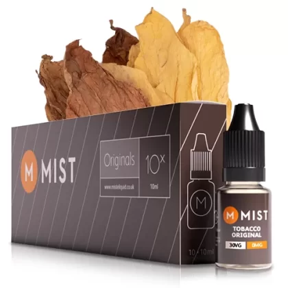 Tobacco Original E Liquid (10x10ml) - 70PG/30VG (Standard) / High 18mg