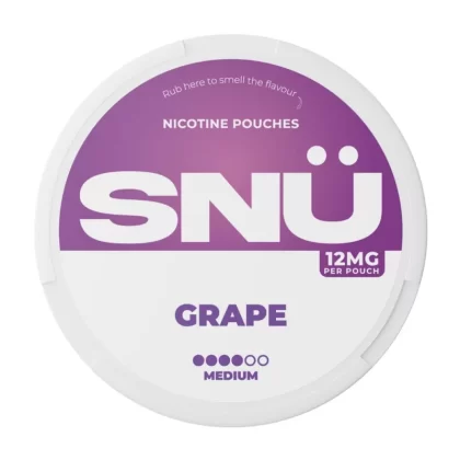 Grape Nicotine Pouches by SNU (20pk) - 18mg